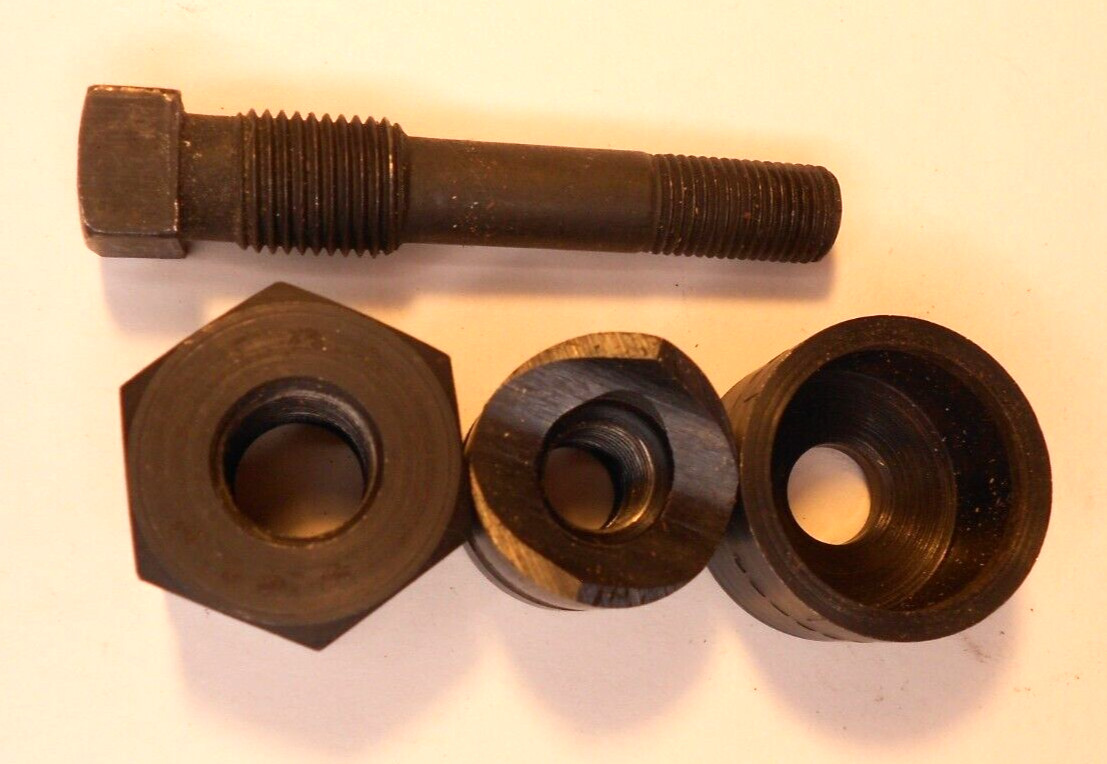 Greenlee 1/2" CONDUIT  Knockout Punch 7/8"' Hole with 4166 Nut B2C
