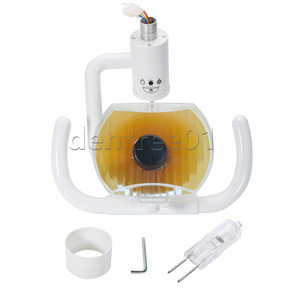 Dental Shadowless Oral Light Halogen Lamp Cold Light for Dental Chair Unit 26mm