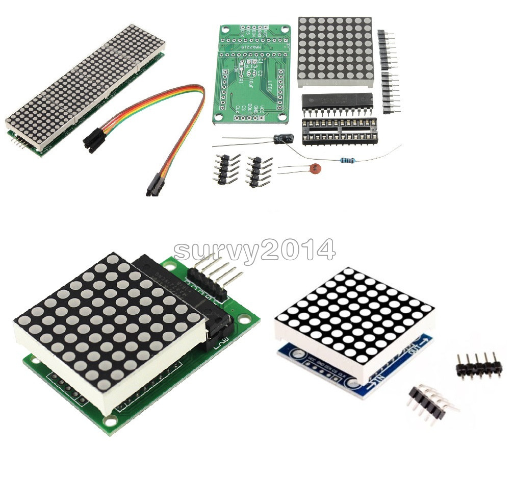 MAX7219 8x8 LED Punkt Matrix Modul Dot Matrix Module for Arduino Raspberry Pi
