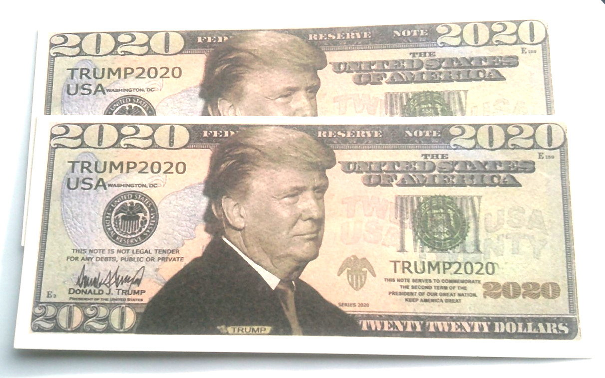 Donald Trump Presidential Inaugural 2020 Bill Novelty Money Buy 1 get A 2nd Free