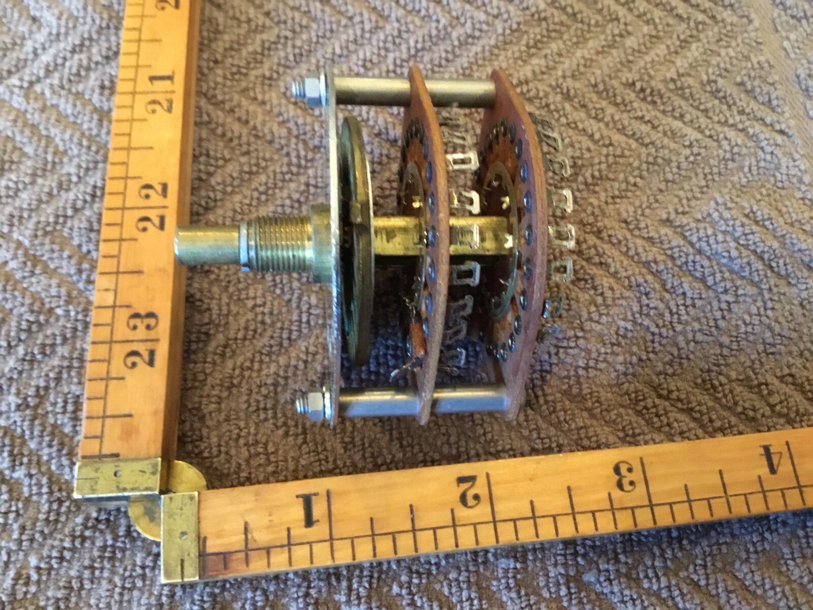 Vintage Oak rotary switch 24 position Two Deck OAK 250191-MF2