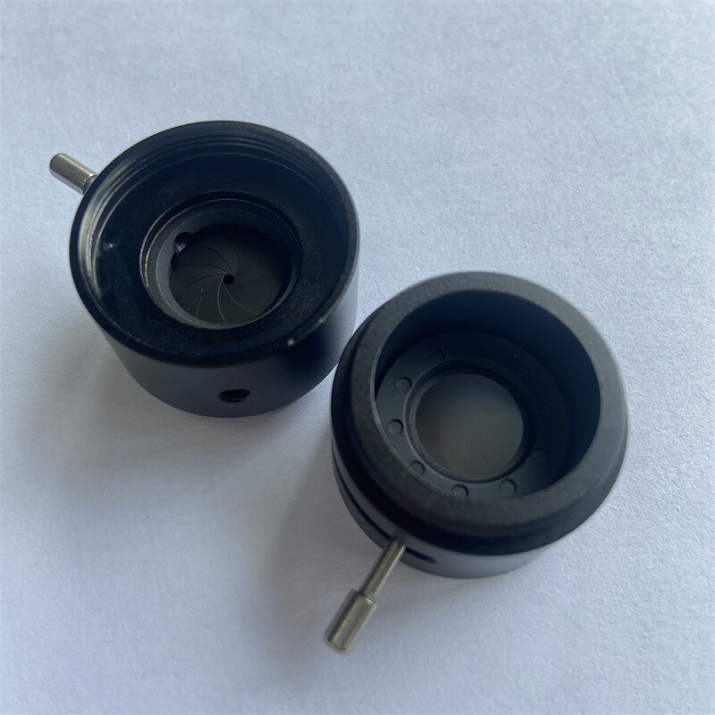 1PC Adjustable Aperture 1-12mm Iris Diaphragm C to CS Camera Lens Adapter Ring
