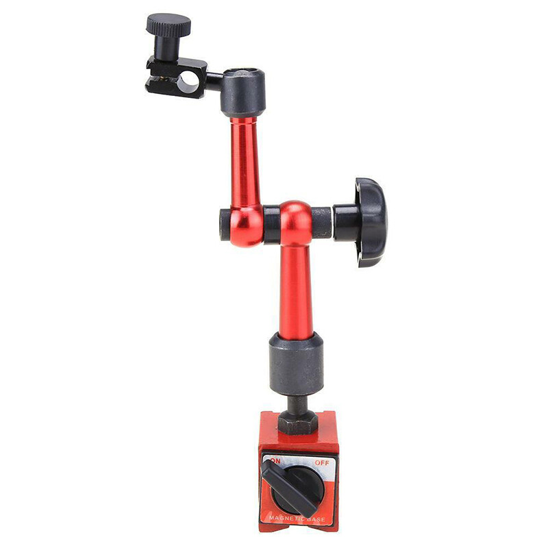Test Indicator Tool Universal Flexible Magnetic Metal Base Holder Stand Dial