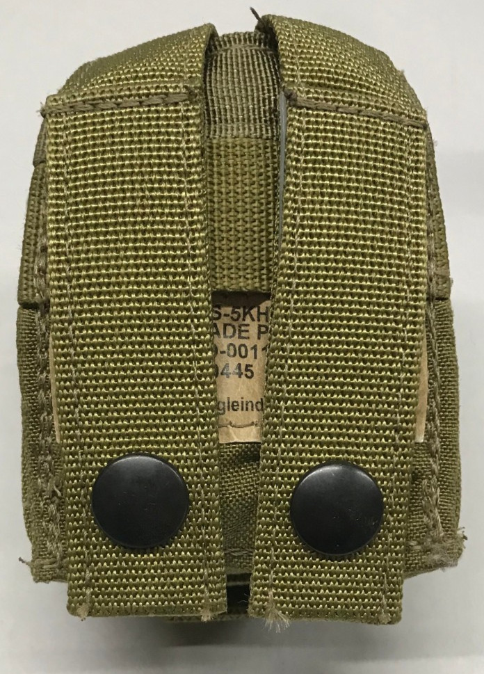 MOLLE Single Frag Pouch V2 USGI Eagle Industries Khaki