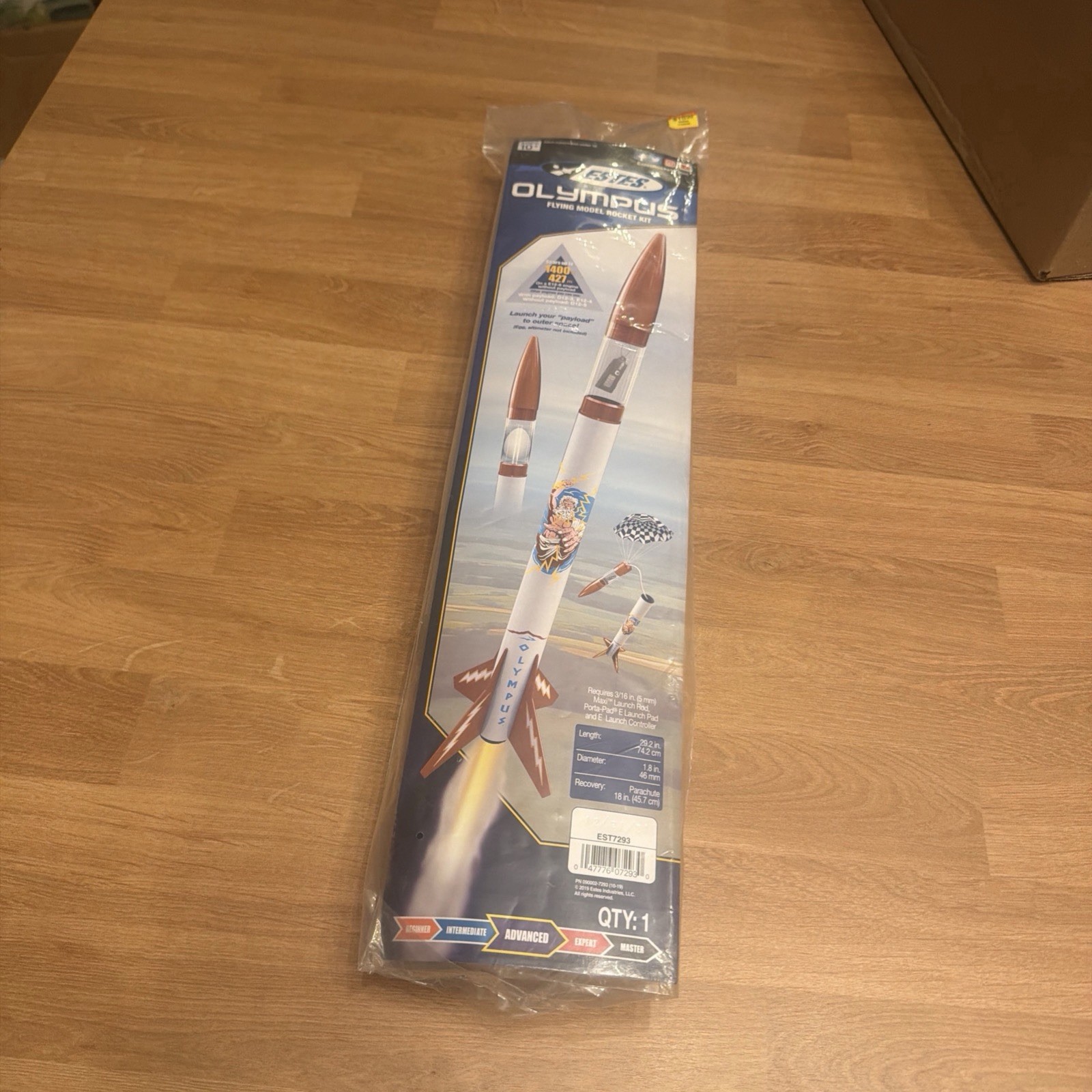 Estes Olympus Flying Model Rocket #7293 Large 29”