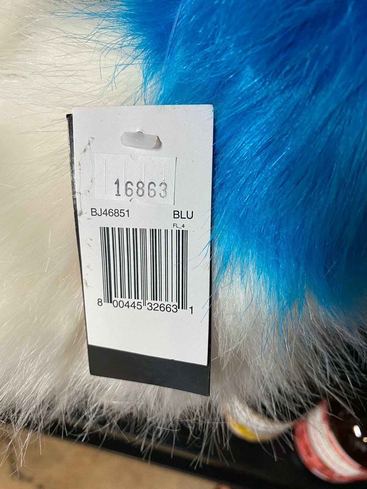 Betsey Johnson xox Trolls Faux-Fur Colorblocked Muffler