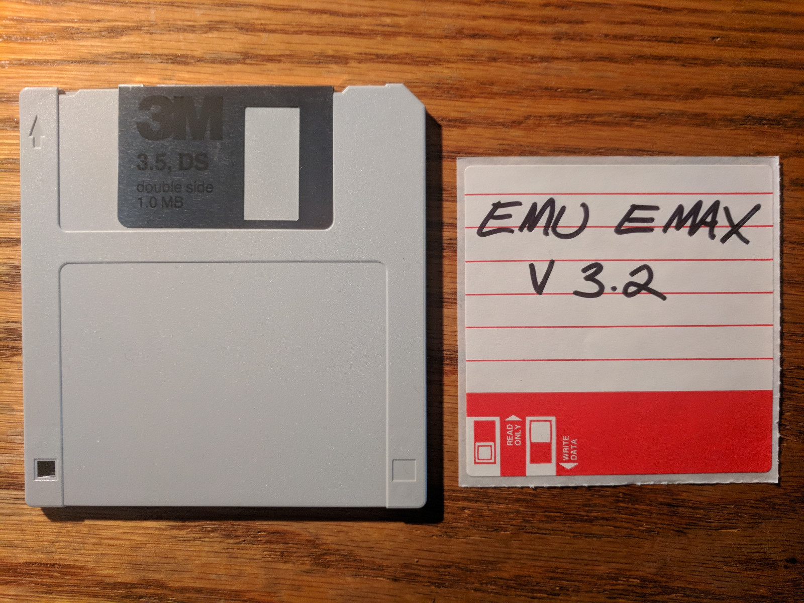Emu Emax Sampler Operating System Boot Disk V 3.2 - Over 45 Sold