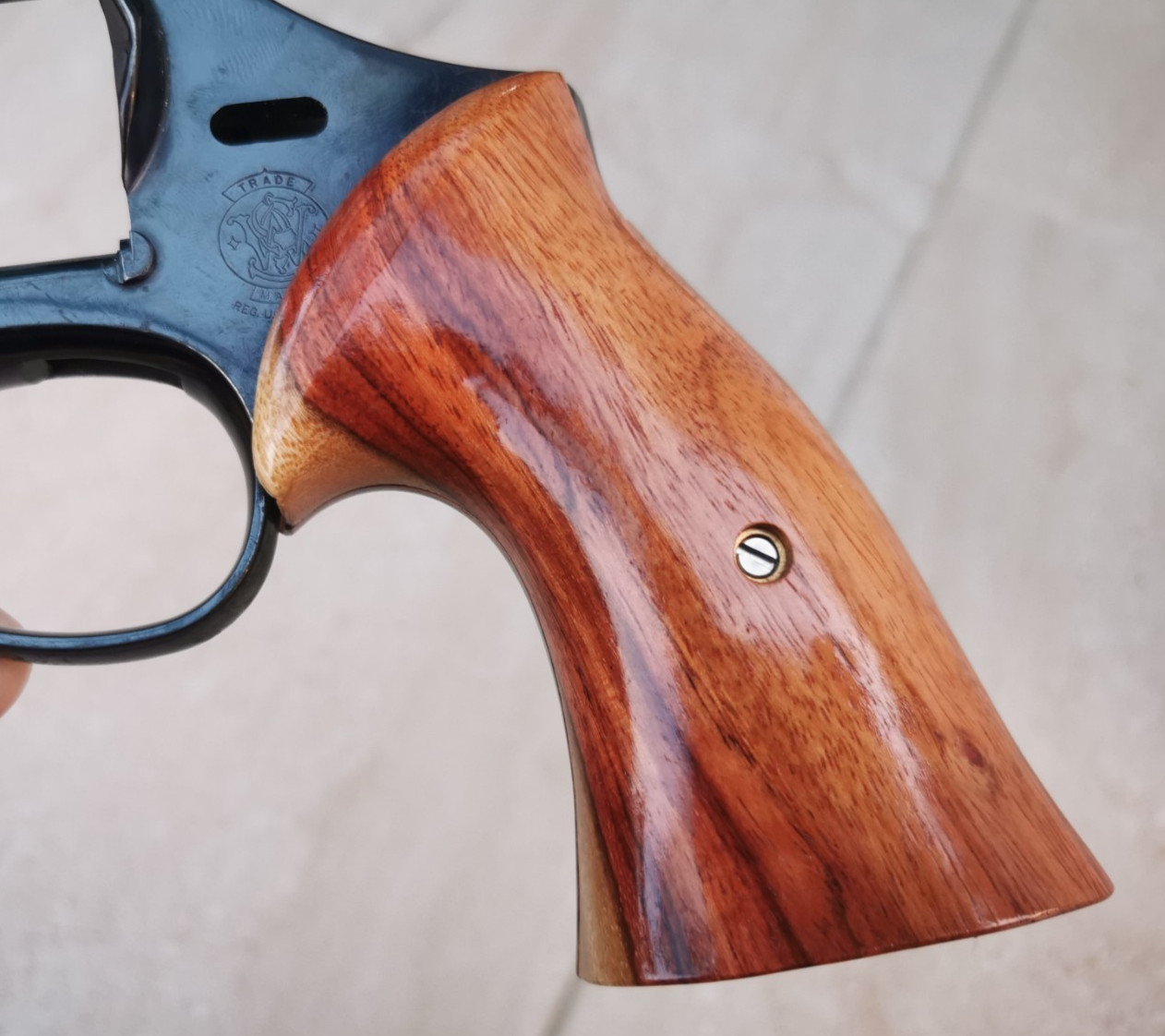 CUSTOM RETRO TARGET GRIPS FOR S&W N FRAME SQ BUTT MODEL 29 629 NICE GIFT # 6