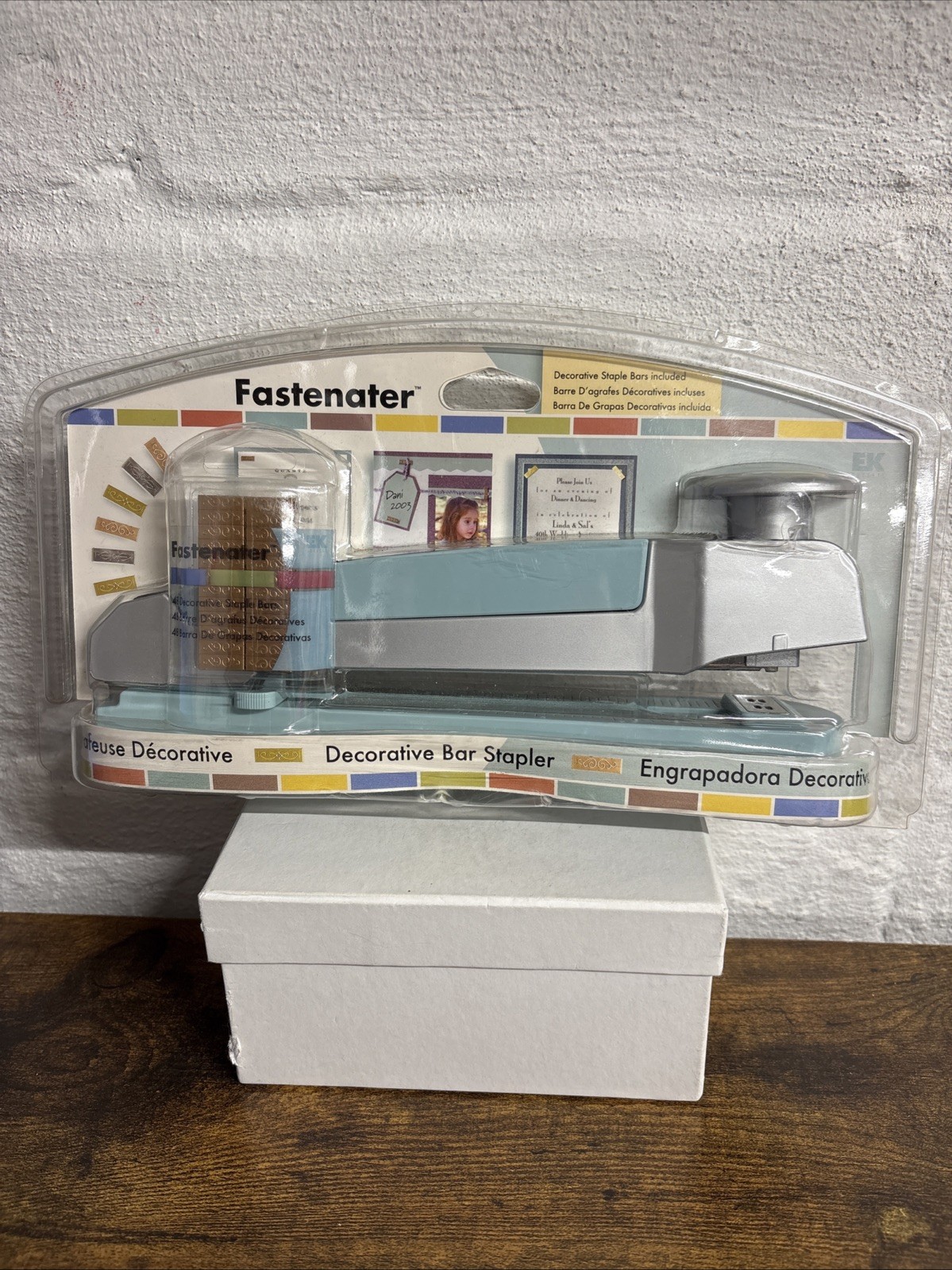 EK Success Fastener Decorative Bar Stapler w/ Staples