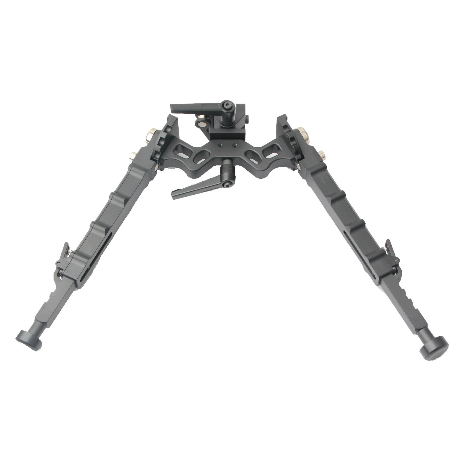 Rifle Bipod 7.5-9'' Adjustable Height 360 Degree Swivel Folding Design Picatinny