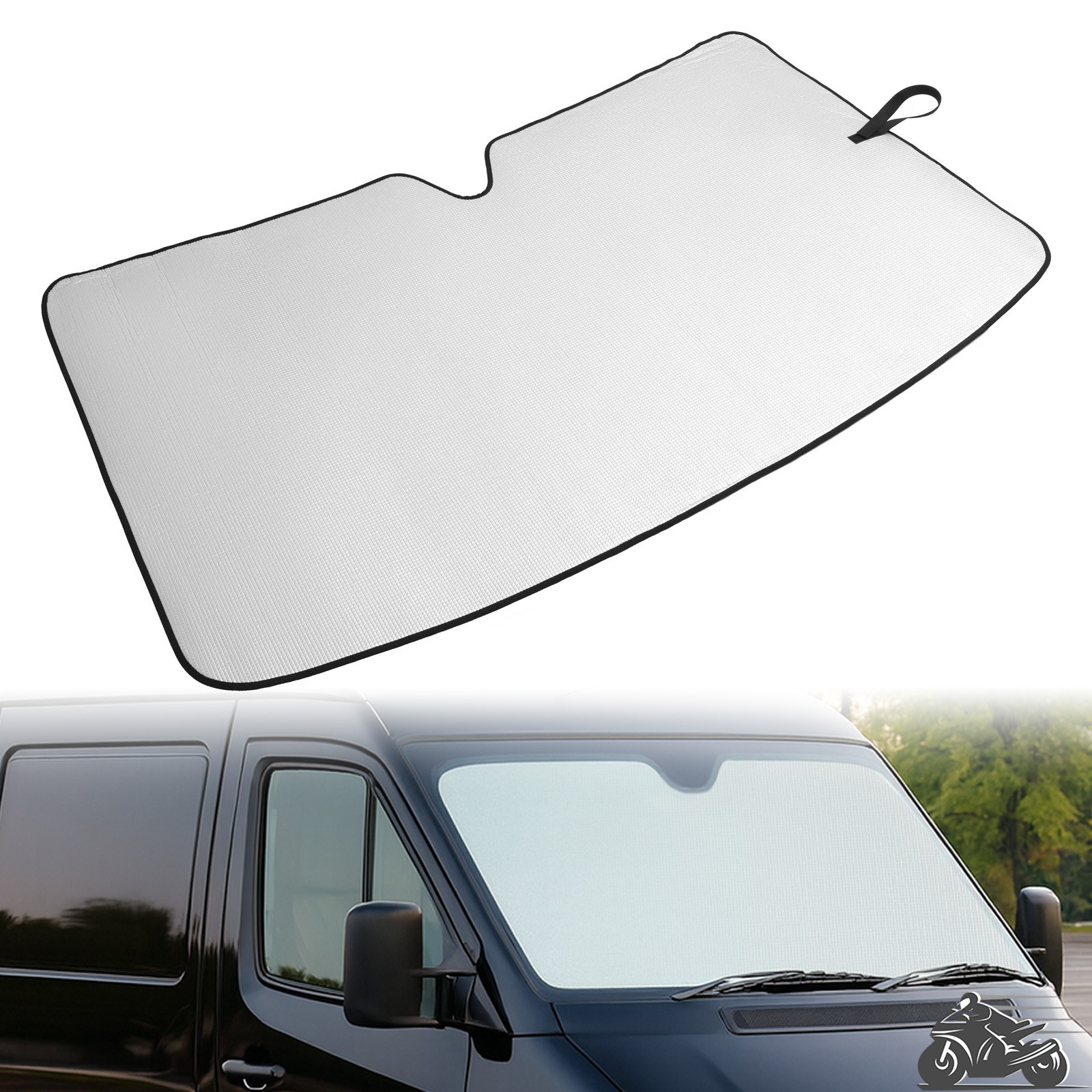 For Dodge Freightliner Sprinter 2003-06 Front Windshield Sunshade UV Visor Cover