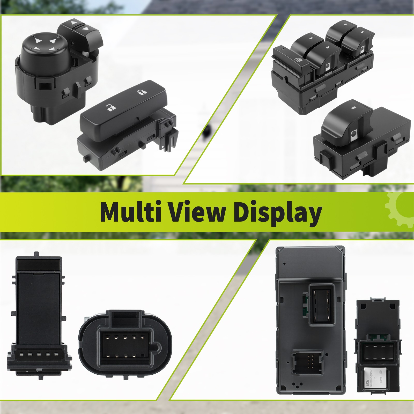 Full Set Power Window Control Switch For Chevy Silverado 1500 2500 3500 07-2014