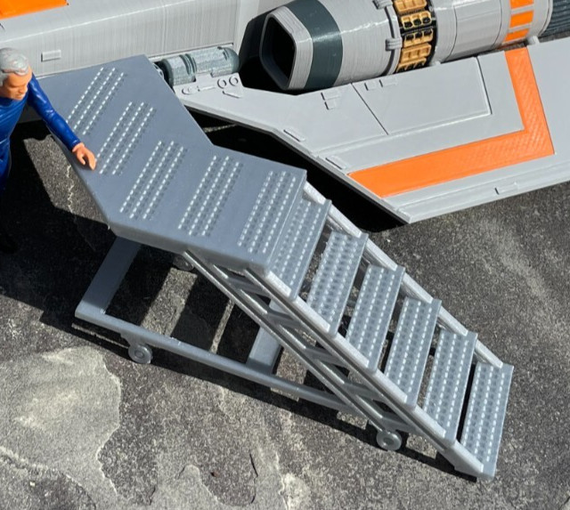 Battlestar Galactica Service Ladder and Helmet ONLY : )