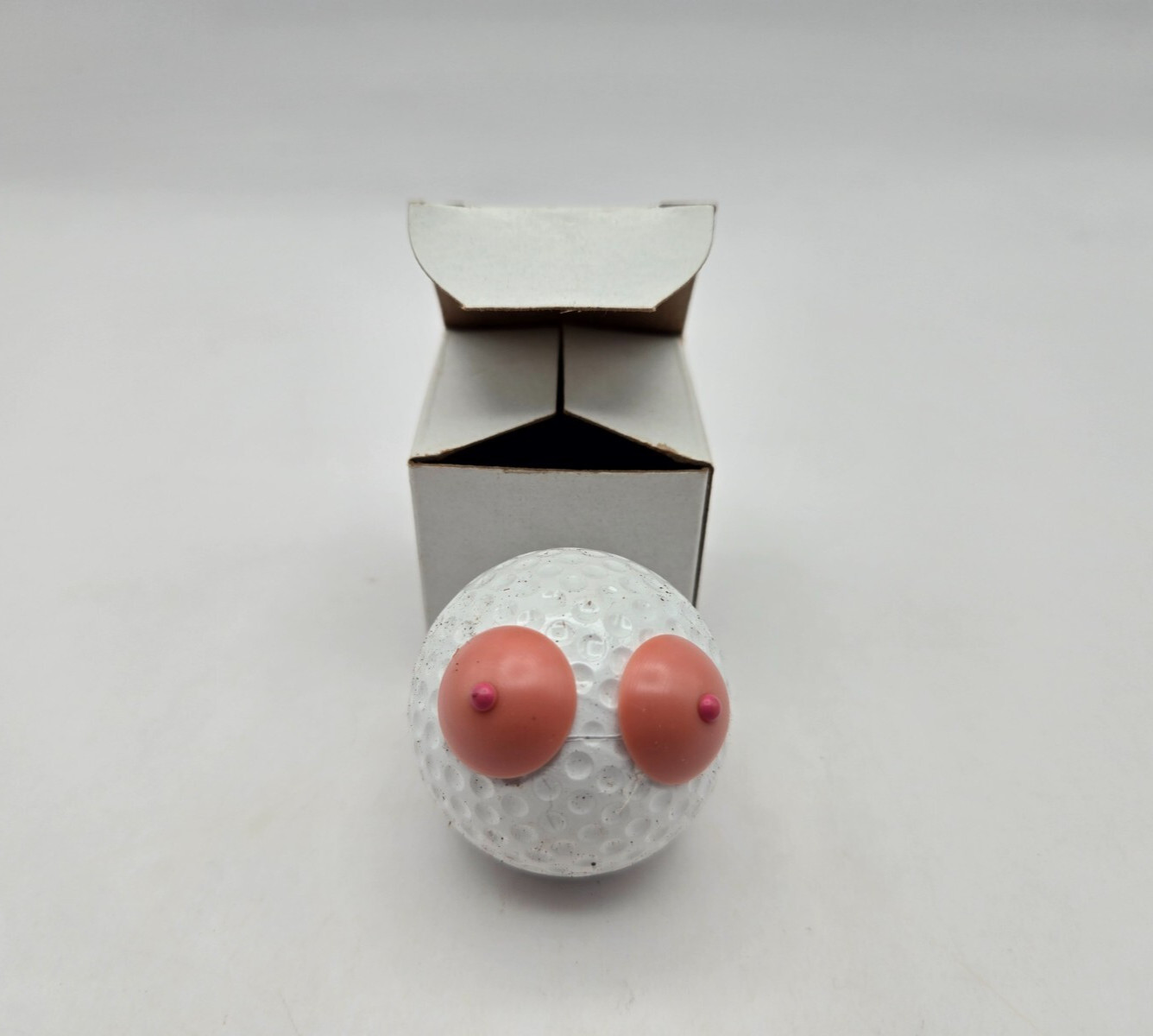 Golf Ball "Guaranteed to Keep Your Eye on the Ball" Ta-Tas Boobies Golf Ball
