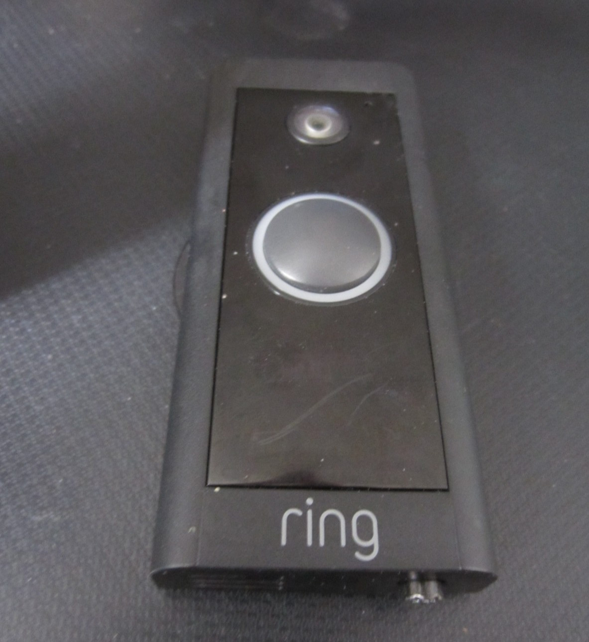 Ring Black Video Doorbell - Wiring Required