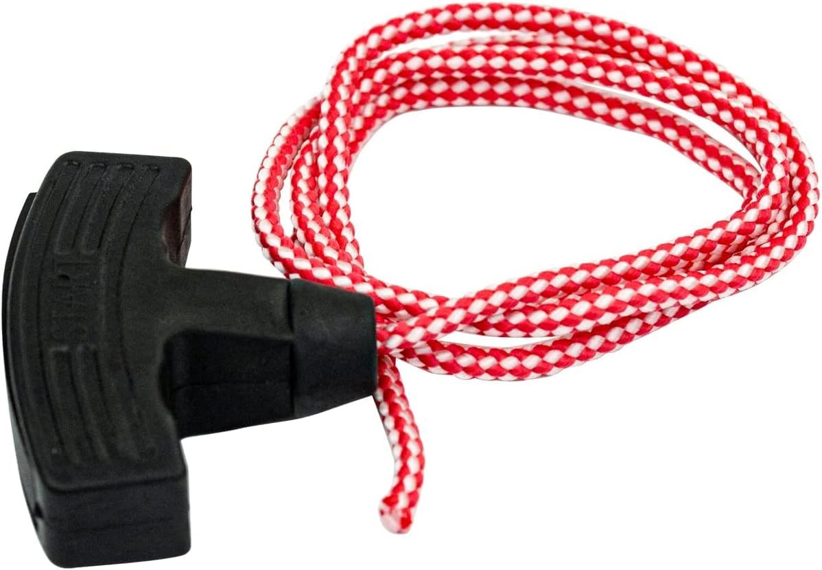 2 Pack Garage Emergency Release Pull Rope Cord Handle Kit 39.37 inches, Red