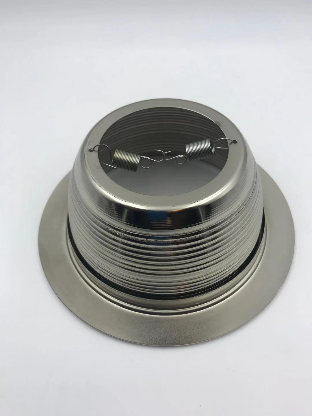 5 Inch All Satin Nickel Recessed Can Trim