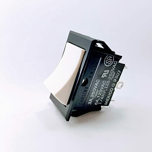 Carling DPDT Rocker Switch B682