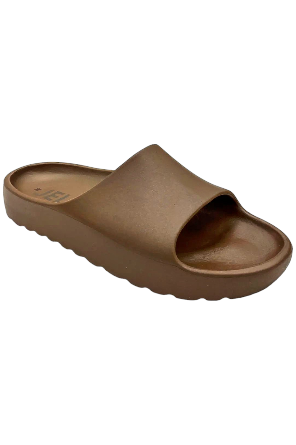 Lemon Jelly Sport Slide Sandals Azalea Bronze Metal