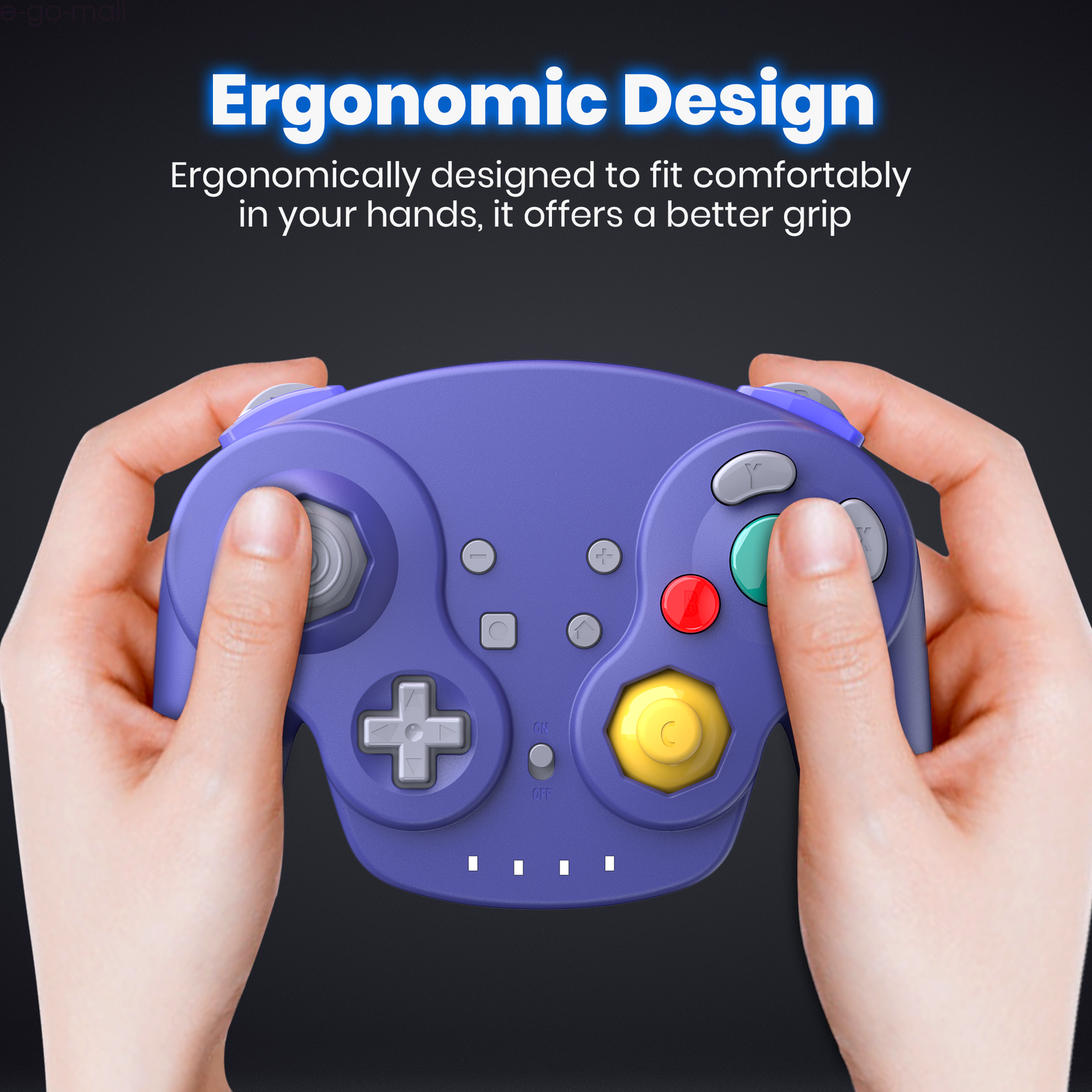 Wireless NGC Controller for Nintendo Switch Gamecube Wii /PC/iOS/Steam Raspberry