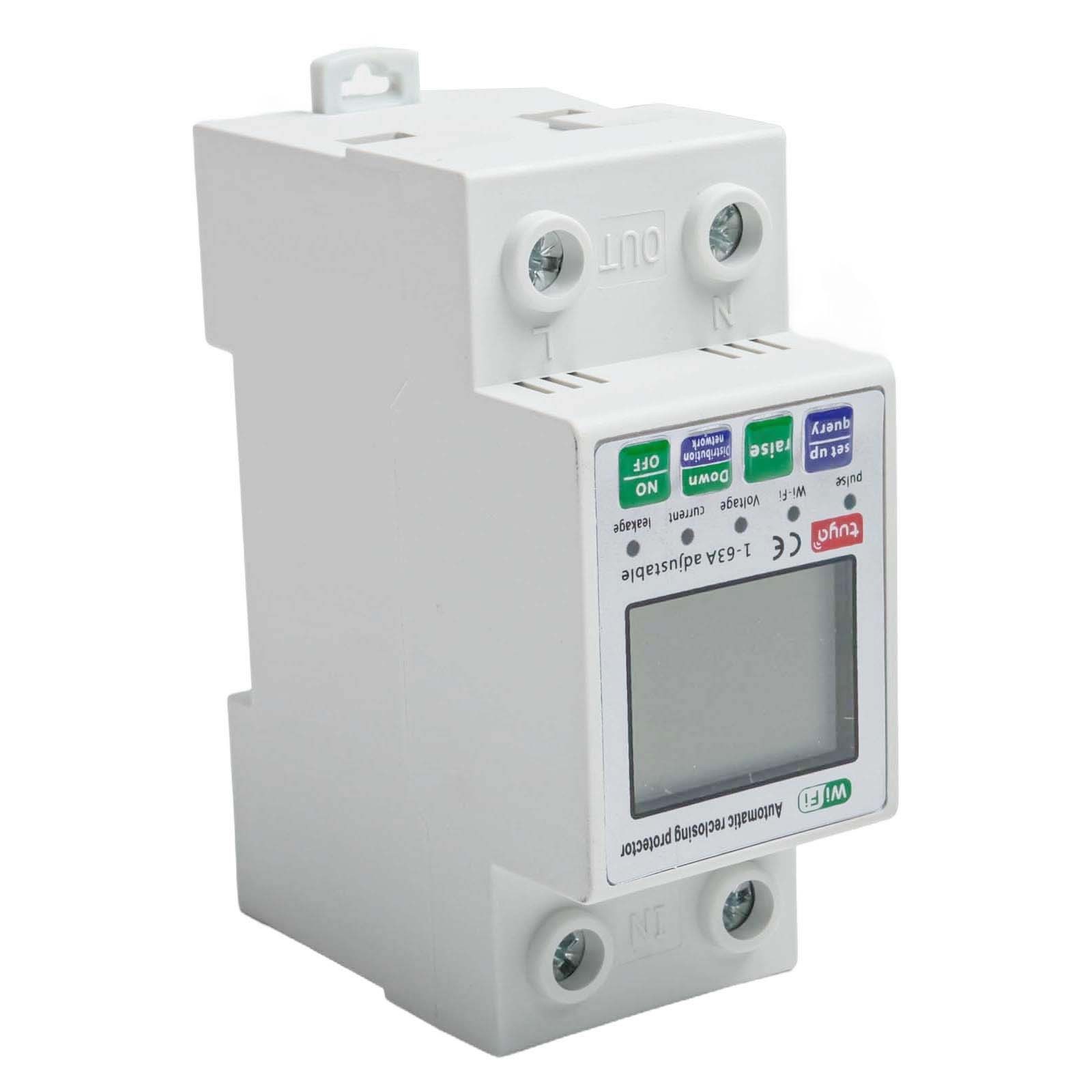 For Tuya Smart for reset Protector Switch for current Breaker Meter AC80-300V