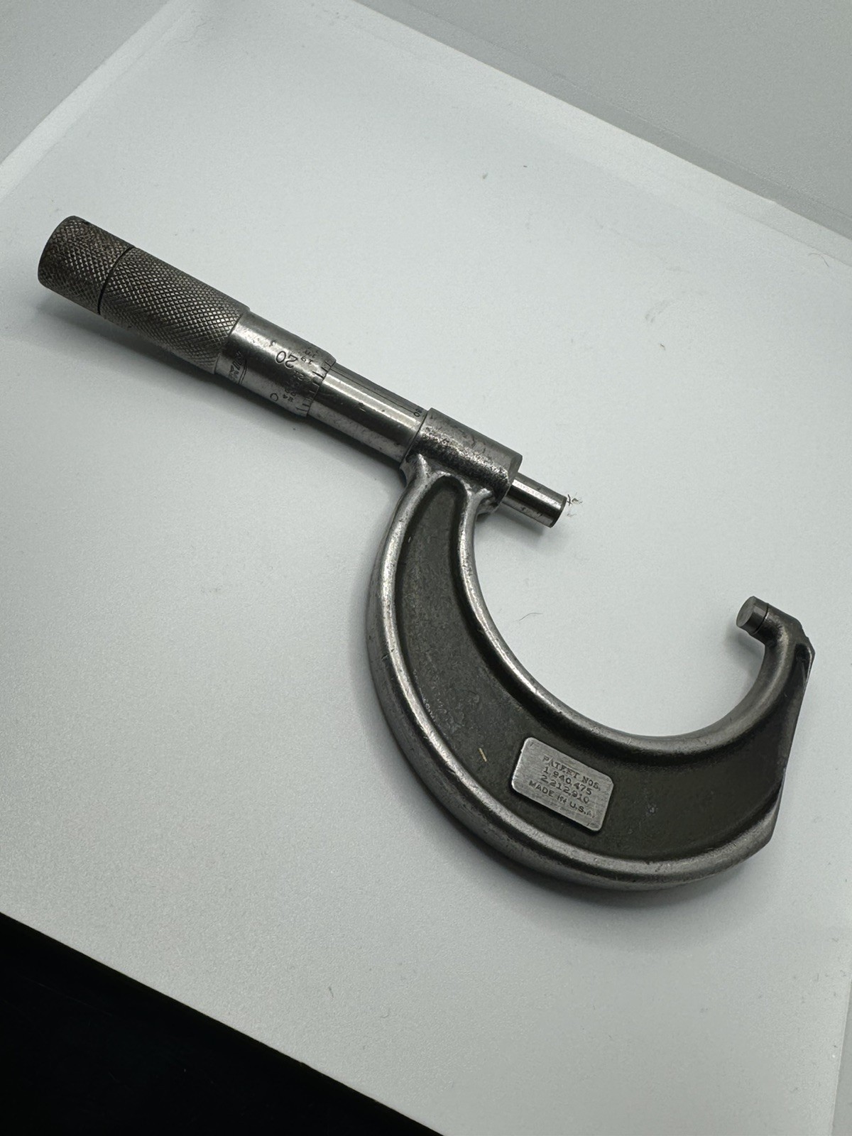 Lufkin Micrometer .0001” Carbide 0-3” Machinist Engineer Measuring Tool
