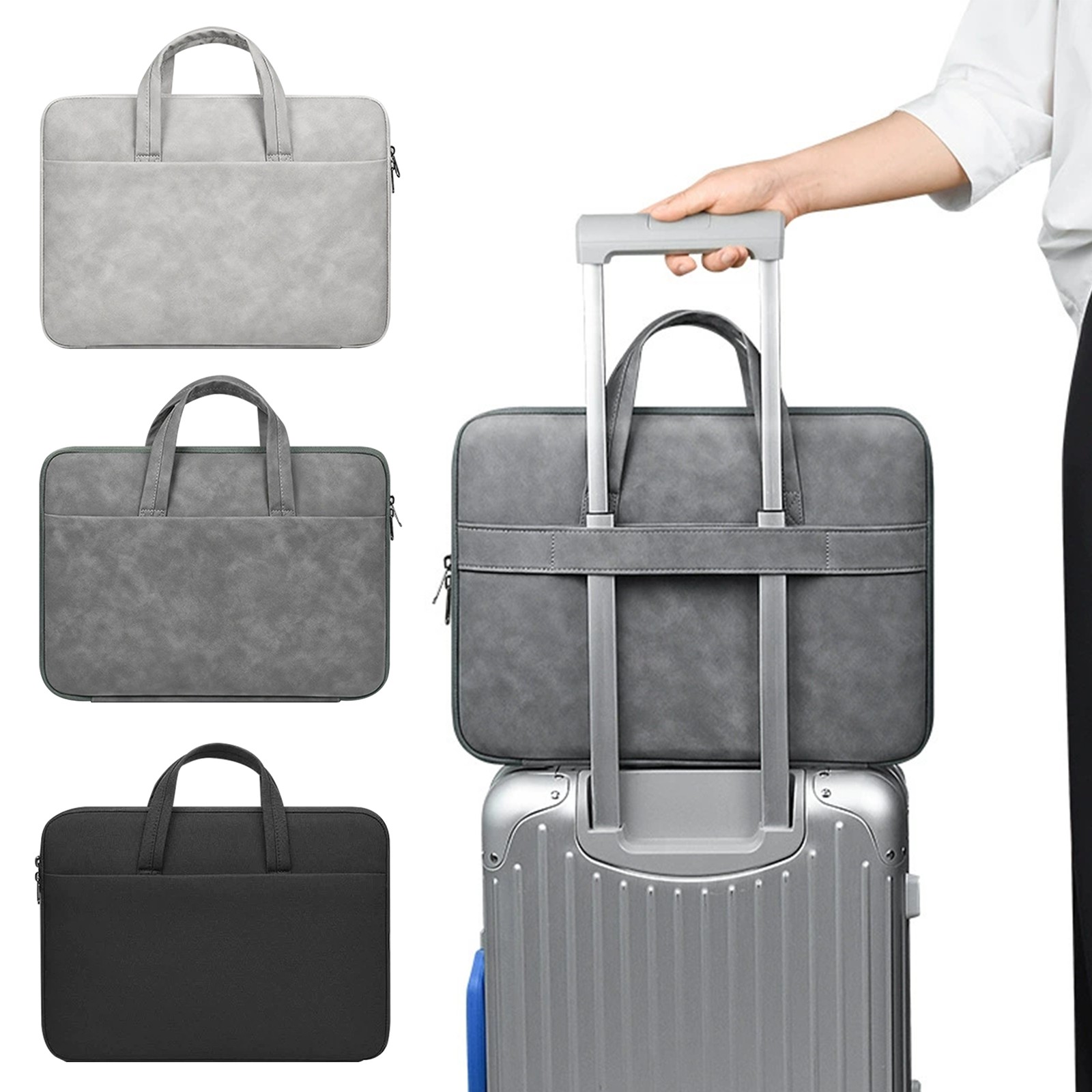 Universal 13-16" Laptop Bag Case Computer Sleeve With Handle For Macbook Lenovo