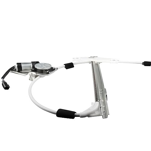 Front Passenger Side Power Window Regulator with Motor Assembly Replacement for