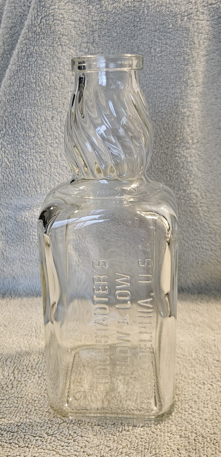 Hochstadter's Slow & Low Philadelphia USA Whiskey Bottle Rock and Rye 750mL
