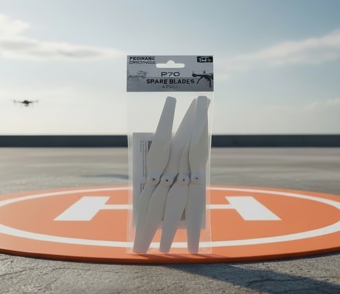 NEW Promark Drones P70 Spare Blades White for VR &  P-series 70CW Drones 4 Pack