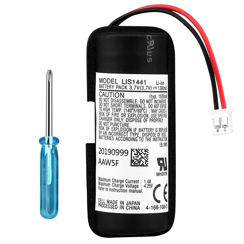 2x Battery PlayStation Motion Controller 4-195-094-02 LIP1450 LIS1441