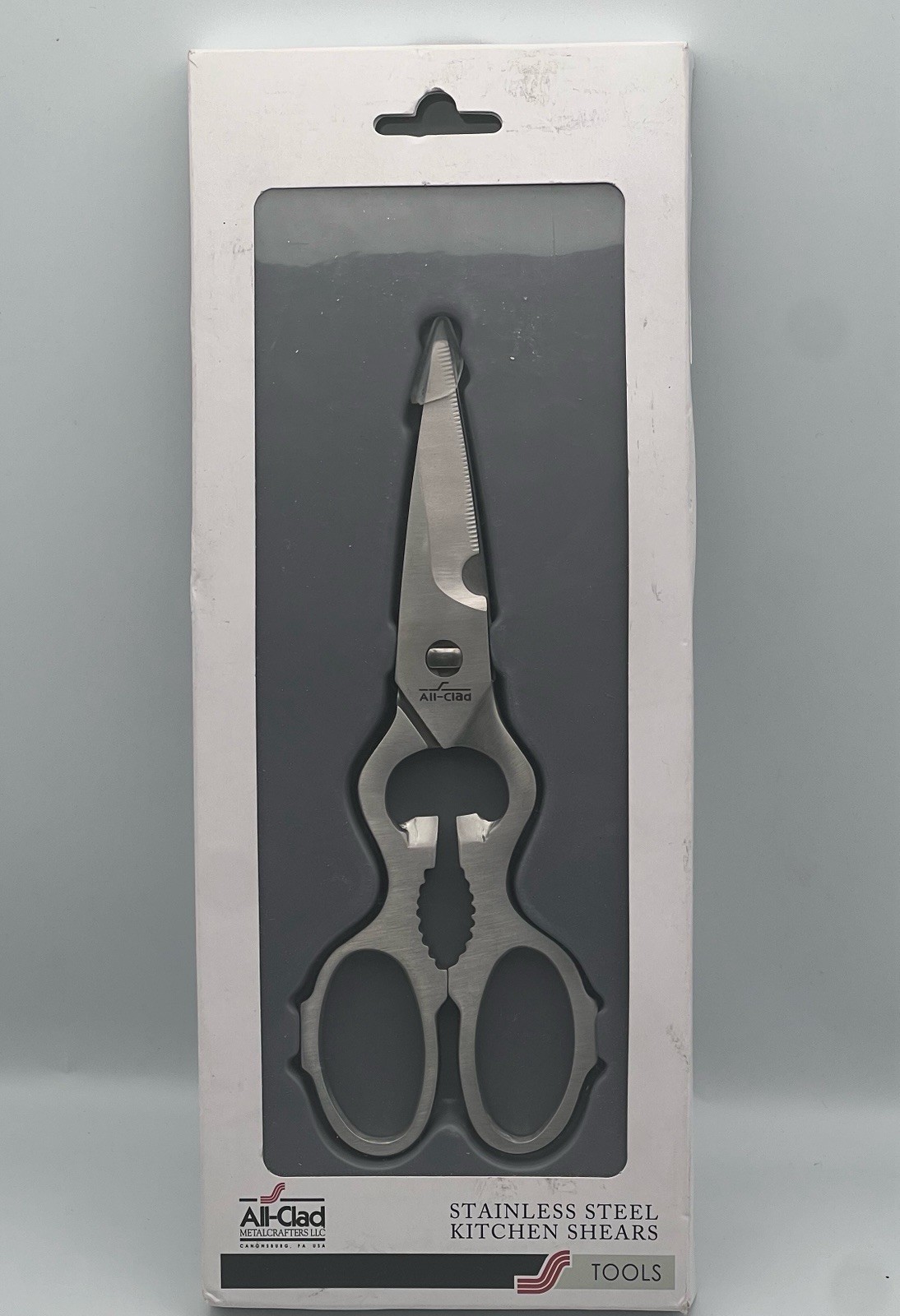 All-Clad Tools and Accessories Stainless Steel Kitchen Scissors 7.5 Inch Kitchen
