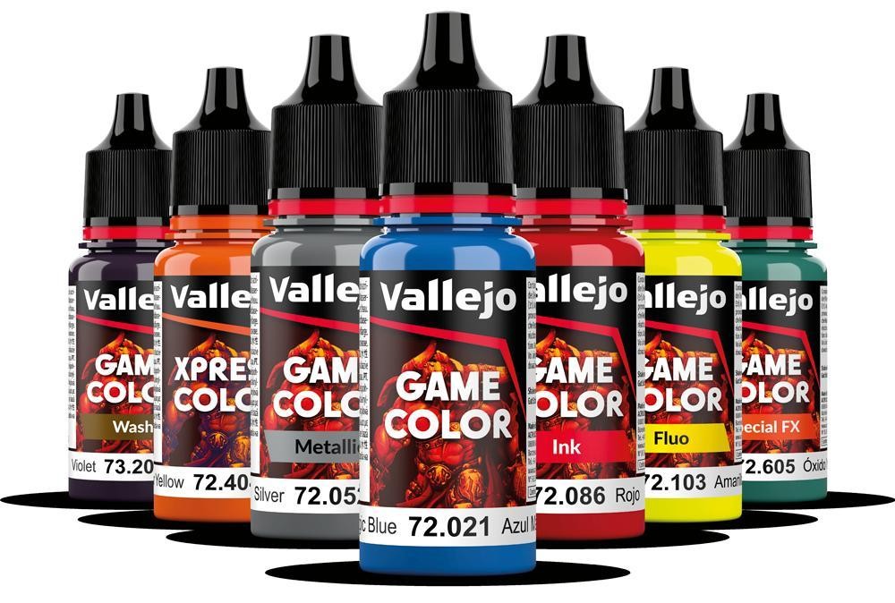 Vallejo Game Color Acrylic Paint 18ml New Formula - Choose Your Color