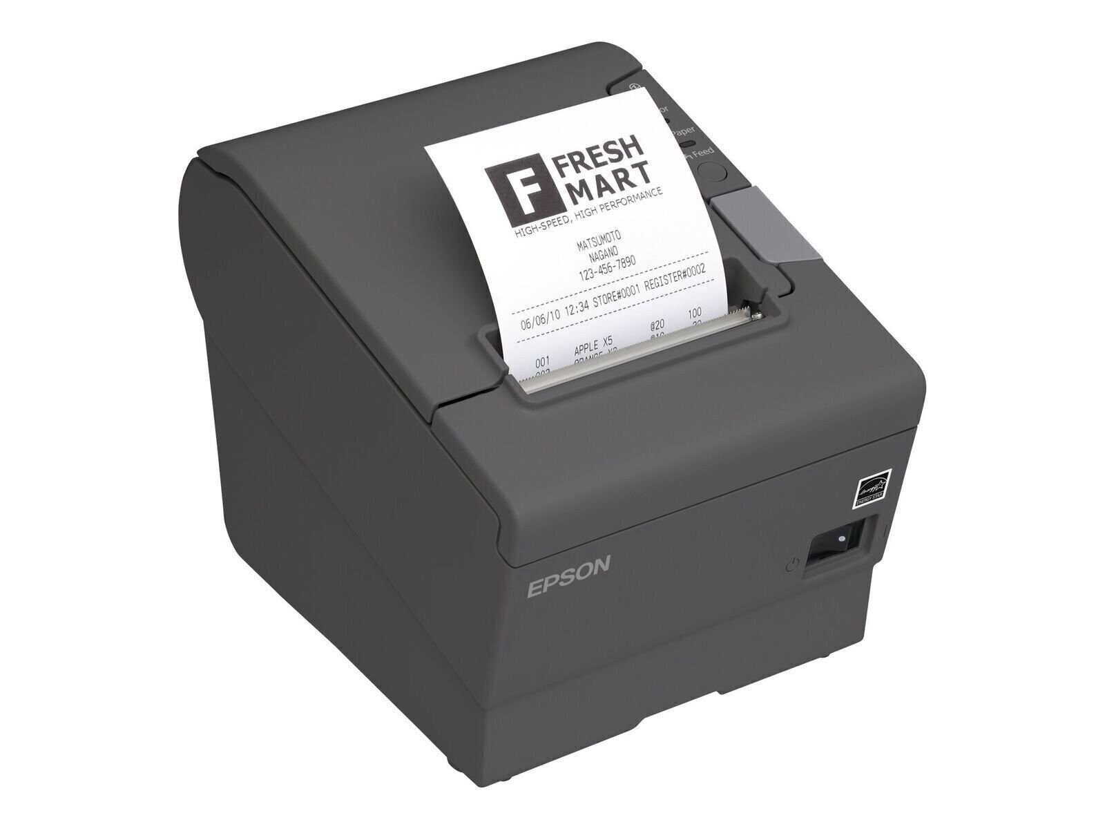 Epson C31CA85656 TM-T88V Thermal Receipt Printer with Power Supply, Energy...