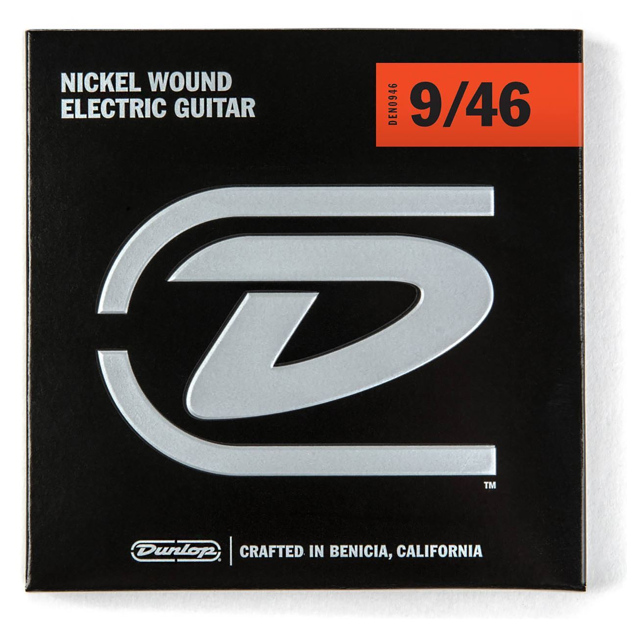 Dunlop DEN0946 Electric Guitar Strings, Light Top Heavy Bottom 9-46