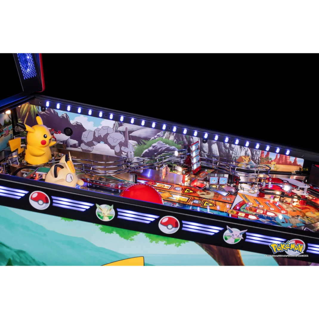 Pokémon Pokemon Stern Pinball Machine Inside Art Blades Panels