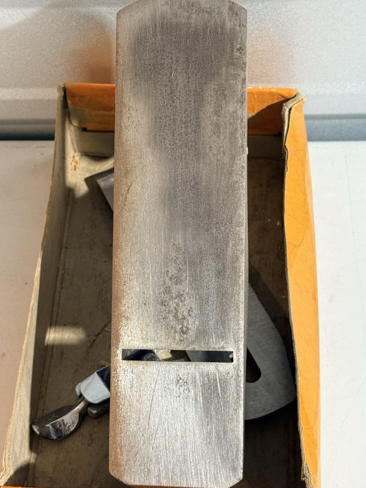 Stanley Bailey No. 4 Smooth Bottom Wood Plane with Original Box