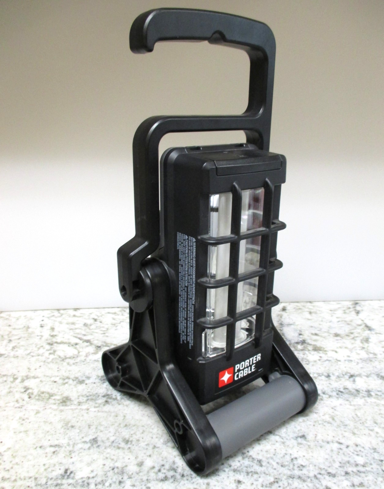 OPEN BOX Porter Cable 18V Volt HANGING Florescent Adjustable Work Light PC1800AL