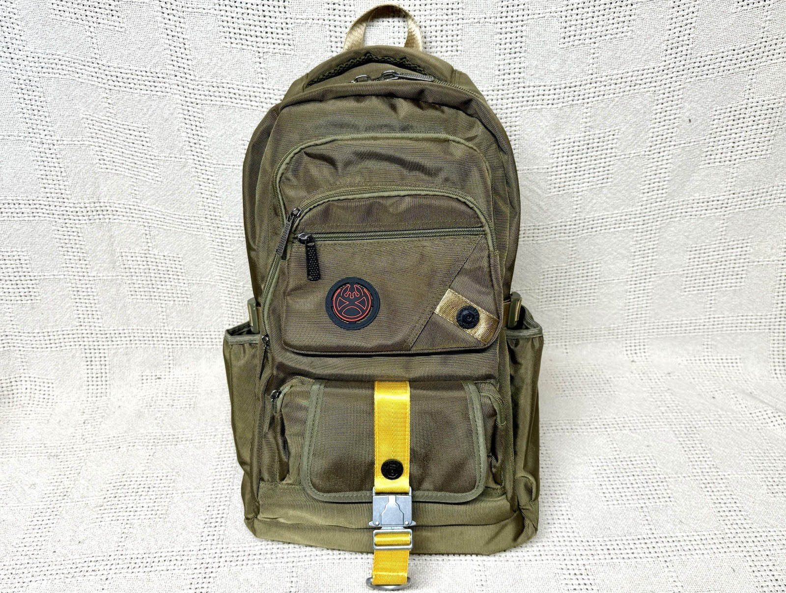 Kawei Knight Backpack Camping Tactical Olive Green Complete Clean 18" Tall Nice!