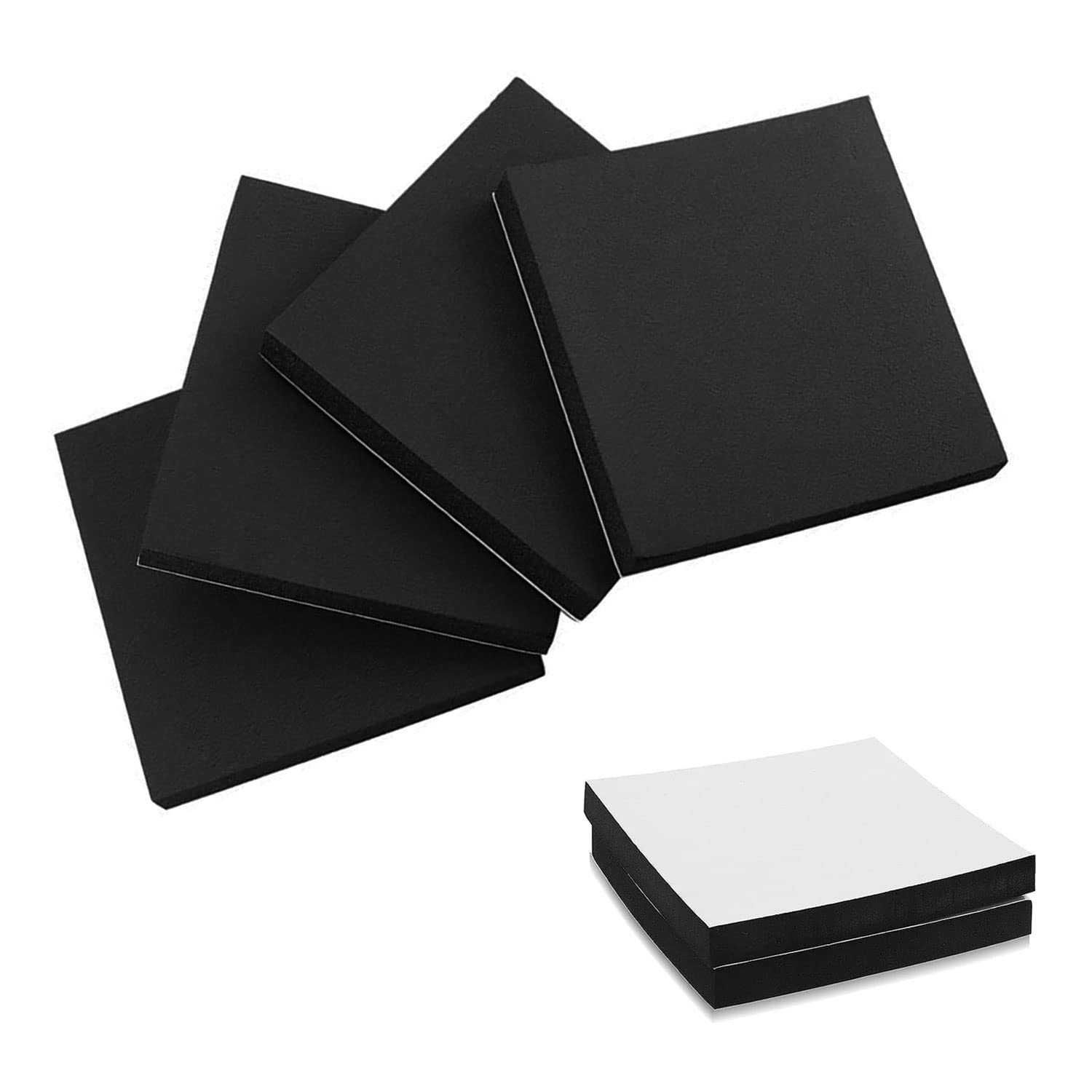 Foam Padding Sheets with Adhesive Backing - 1/2" Thick Self Stick Neoprene Insul
