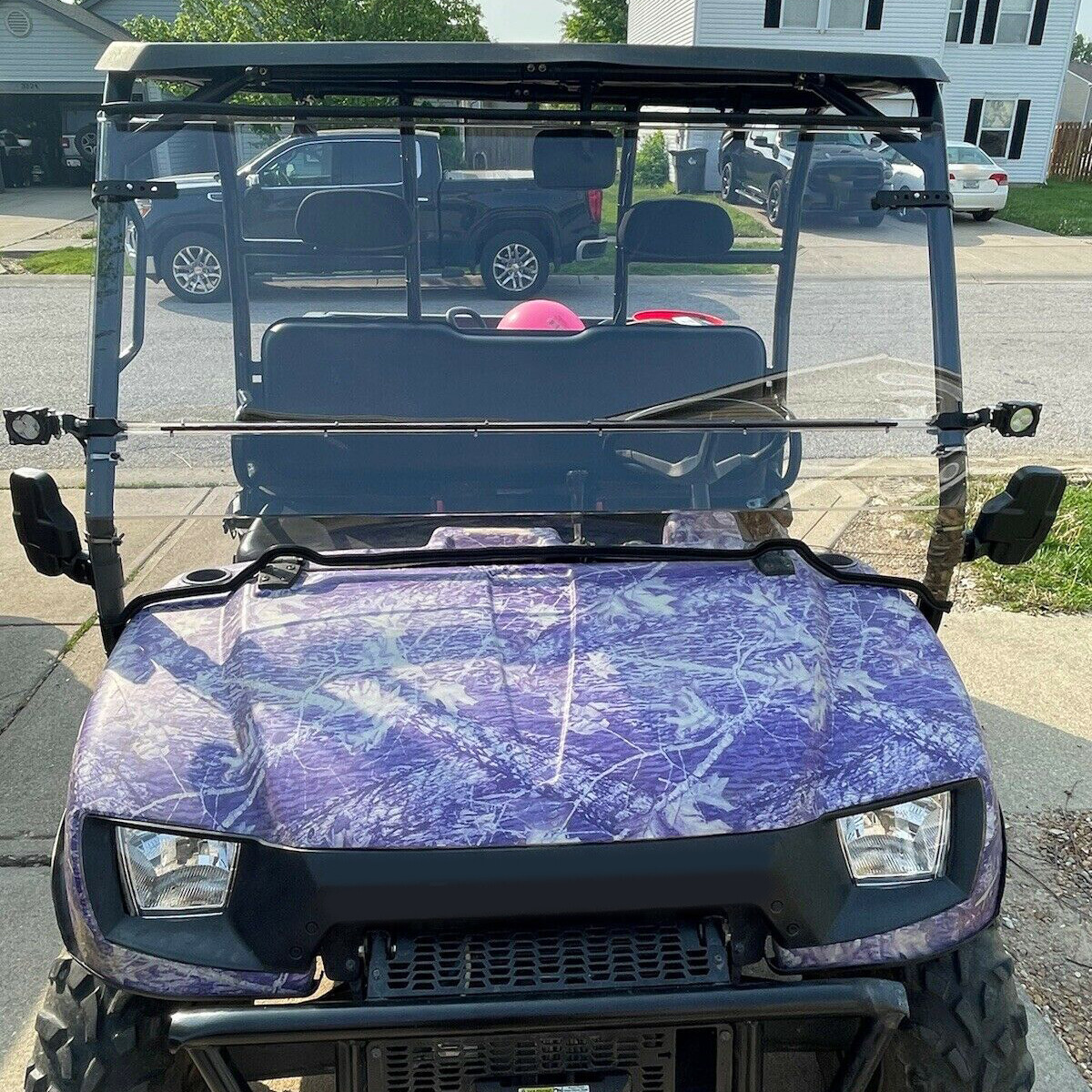 Flip Clear Windshield For Polaris Ranger 500 4x4/Ranger Crew 700/Ranger XP 700