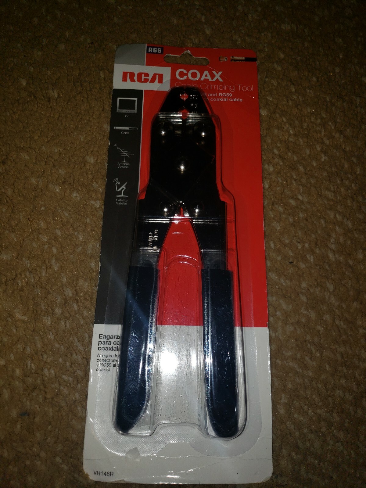 RCA Coax Cable Crimping Tool  VH148R
