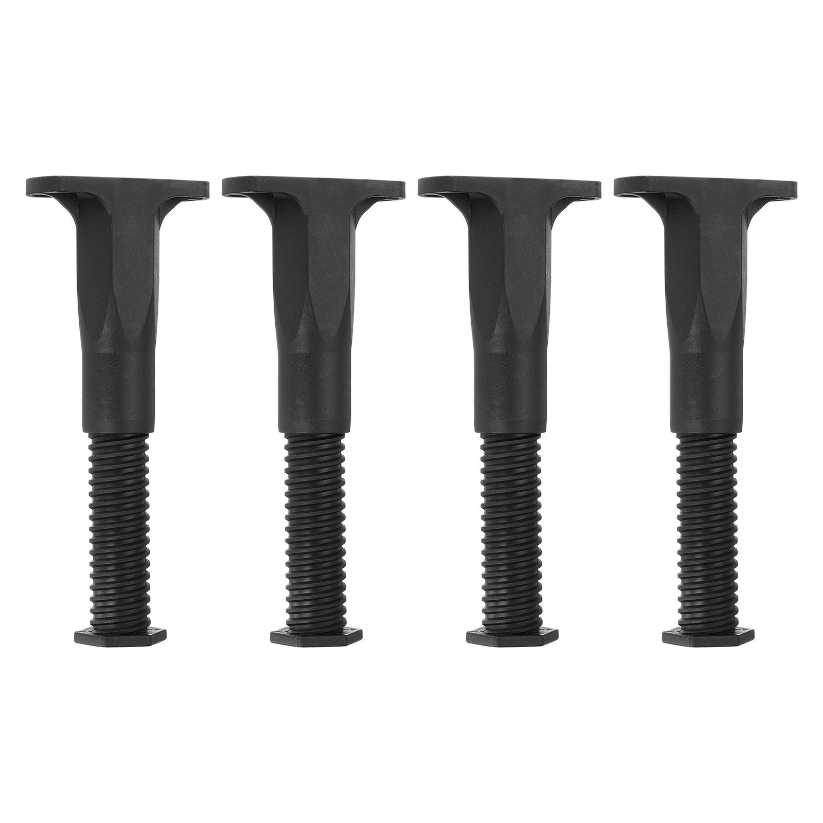4 Pcs Adjustable Bed Frame Support Legs, 4 Inch Bed Center Slat Support Leg