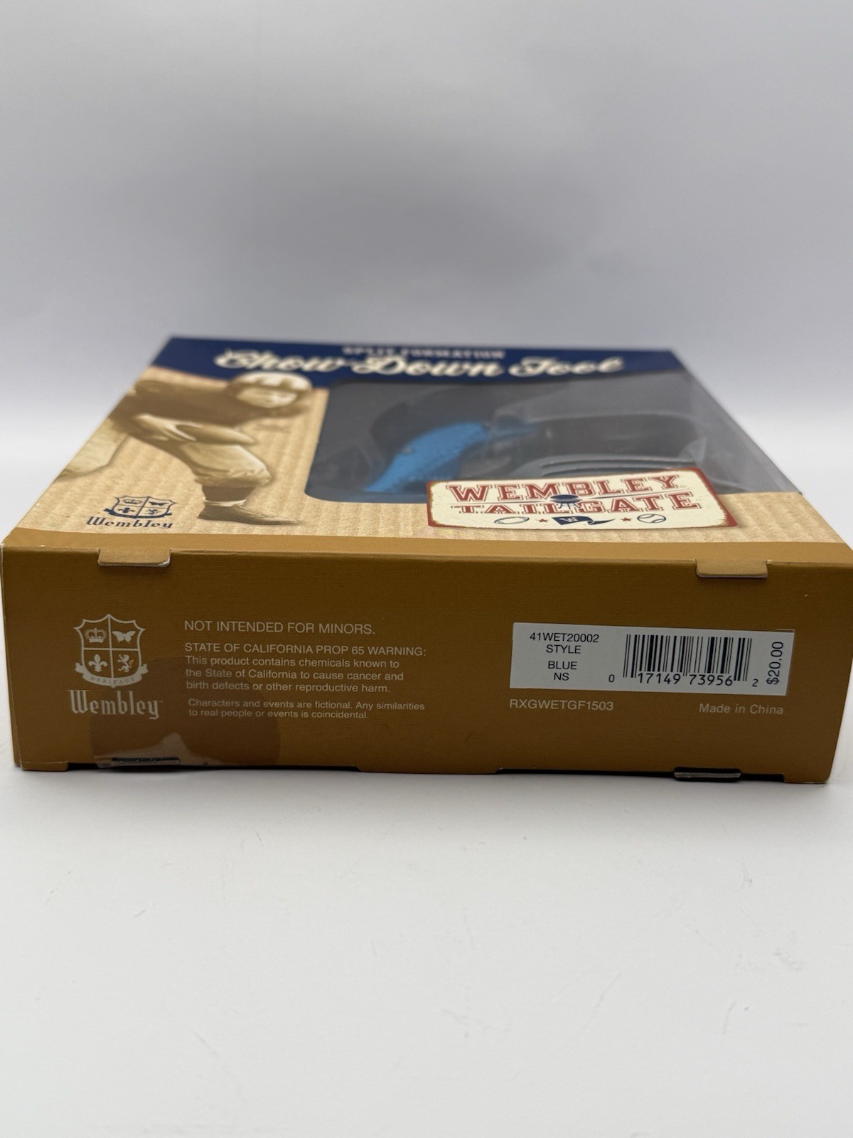 Wembley Split Formation Chow Down Tool 4-in-1 Multi-Tool Stainless Blue 6.75"