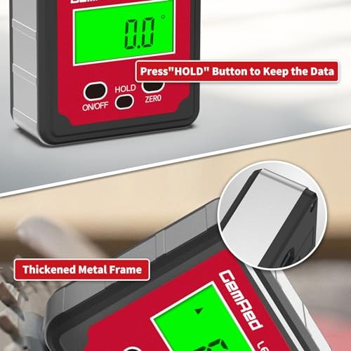 Digital Angle Gauge (Aluminum-with Hold Function)