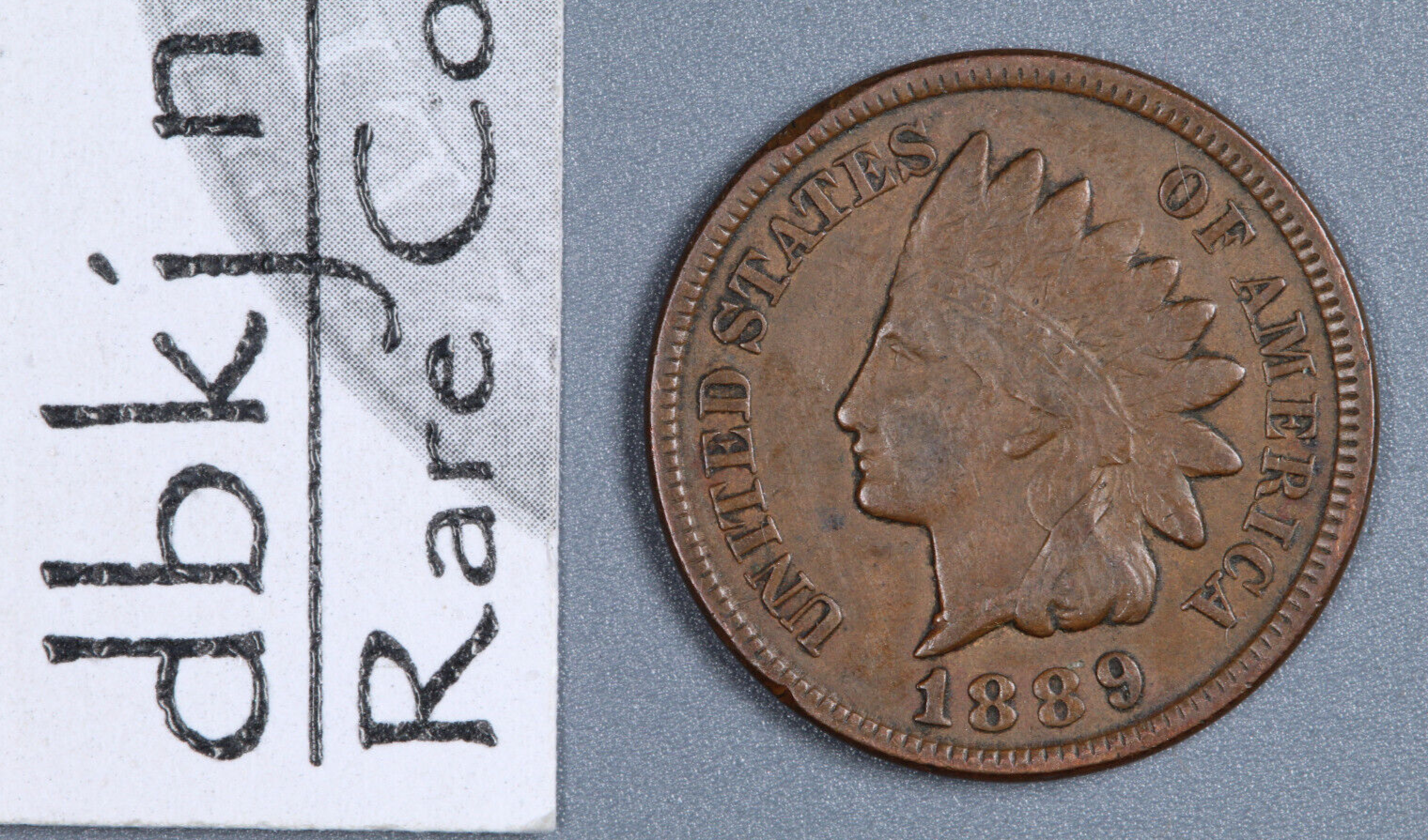 1889 Indian Head 1¢ Cent Penny - Very Fine