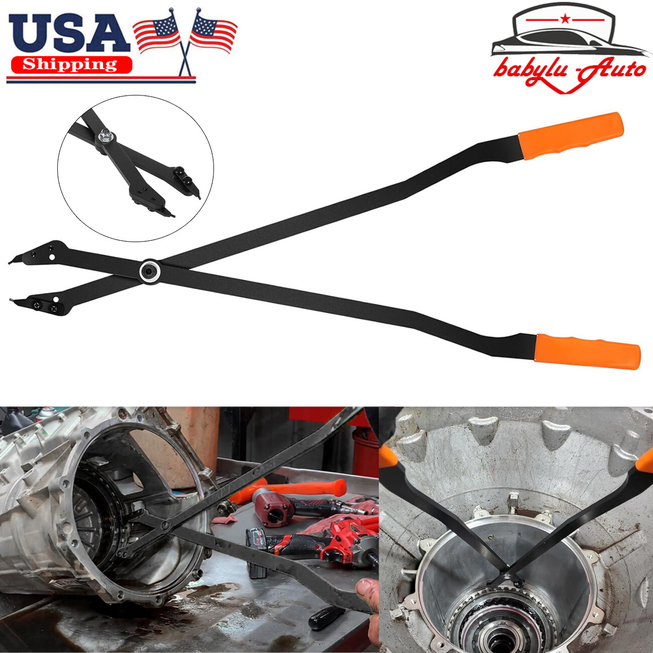 1489 26" Transmission Large Snap Ring Pliers for GM 5L40 5L50 6L50 6L80