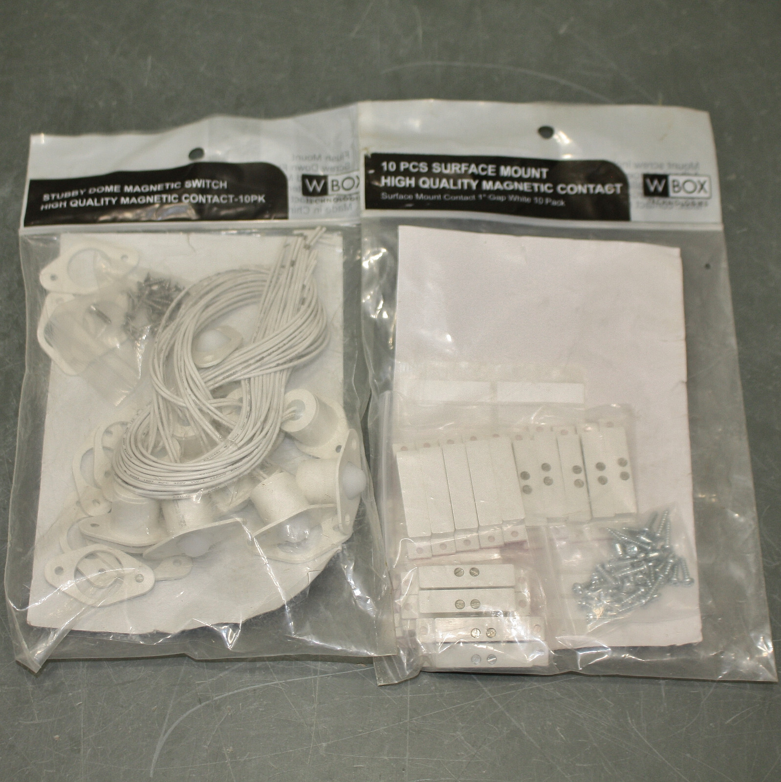 (20) WBox Magnetic Contact Switches 0E-ROPLUNGE EW-2531WGW10, Dome/Surface Mount