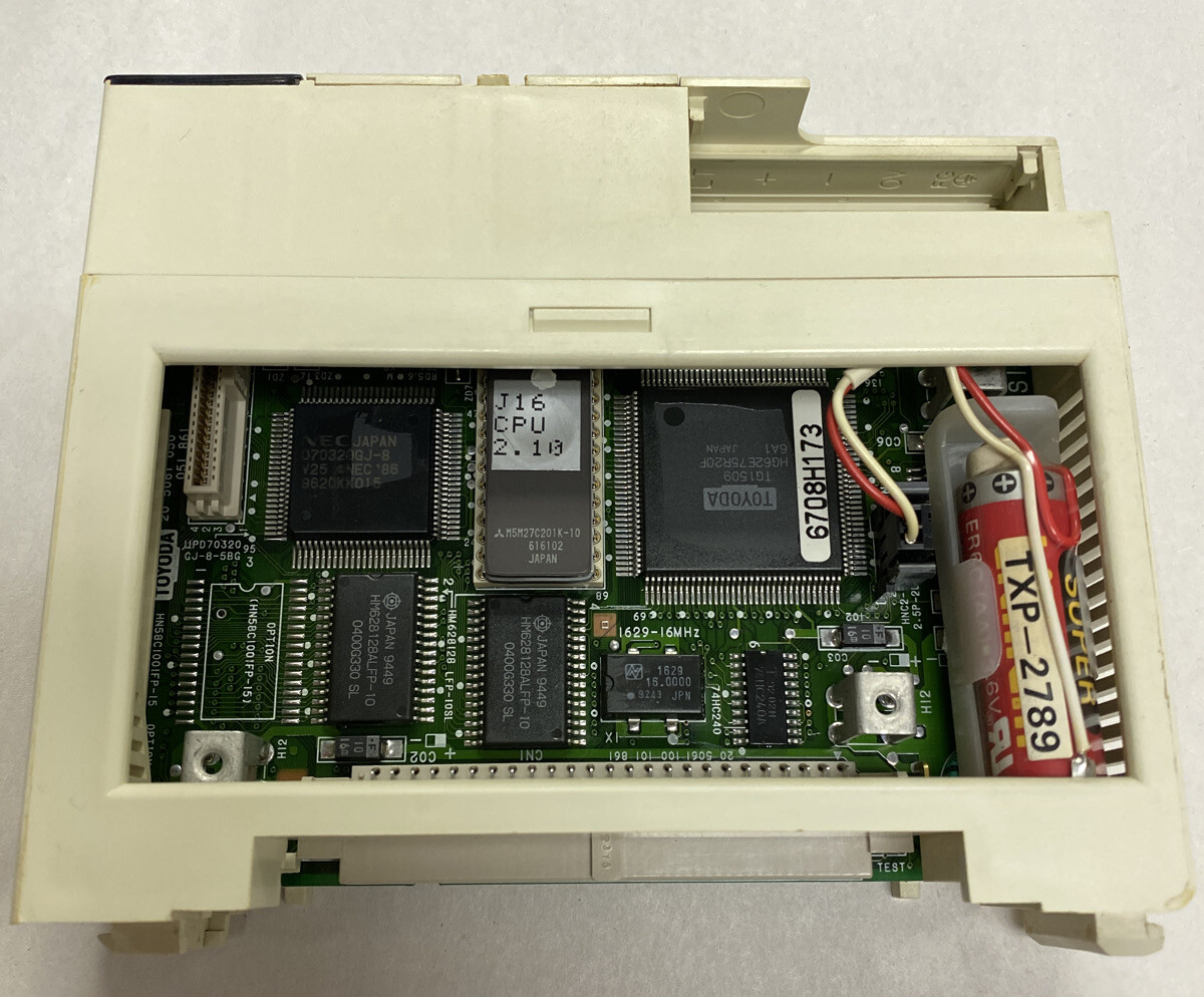Toyopuc,PC2J16-CPU THC-5167 CPU,Program Memory External I/O Module