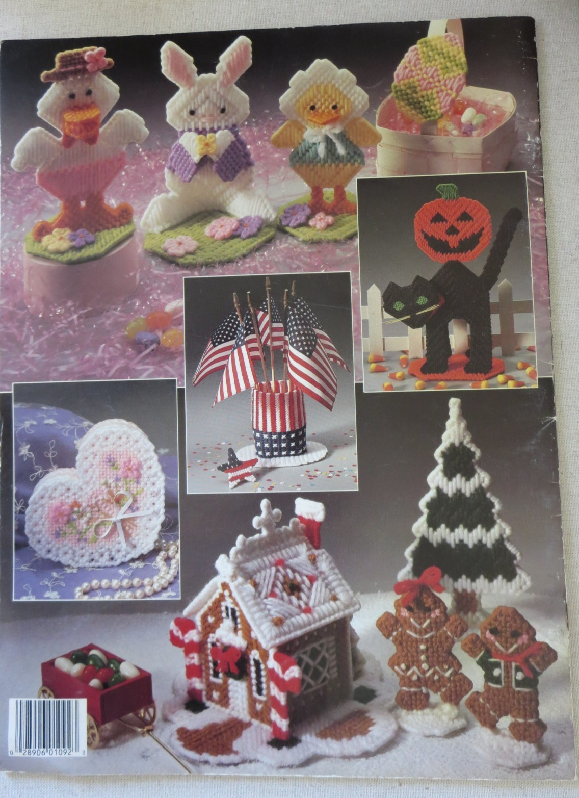12 Plastic Canvas Design Booklets - Choose Your leaflet and Create!